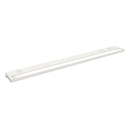Maxim Lighting CounterMax 5K 30'' LED Under Cabinet w 3 Prong, White UCL-89866WT-3PO